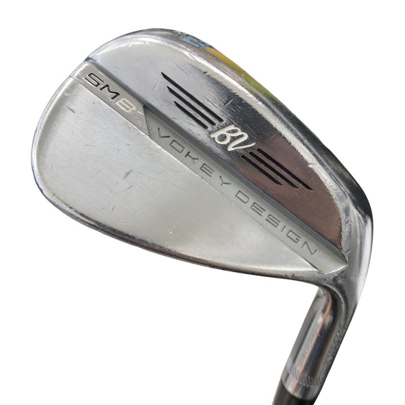 【中古】 タイトリスト VOKEY SPIN MILLED SM8 周遊旅行Cr 50°/12°F ウェッジ WG リシャフト (フレックス余分の物) メンズ 成人男性用 右利き 右用 D位置づける ゴルフ野球クラブ