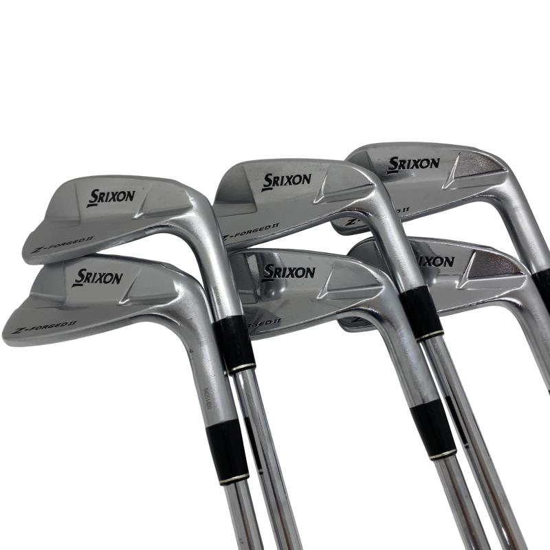 【中古】 ダンロップ SRIXON Z-FORGED II 6S アイアン仕掛ける IR 完全無欠特注立て坑 (フレックスS) メンズ 成人男性用 右利き 右用 C価値づける ゴルフ野球クラブ