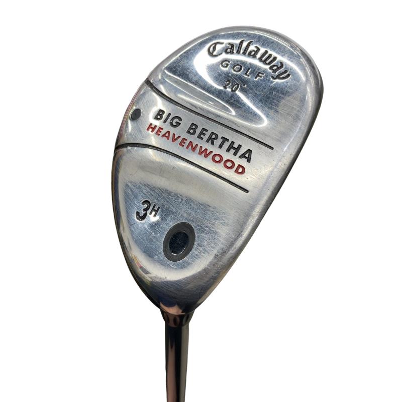 【中古】 キャロウェイ BIG BERTHA HEAVEN WOOD 3H(20°) ユーティリティ UT JV 60 B-SERIES (フレックスS) メンズ 男性用 右利き 右用 Cランク ゴルフクラブ