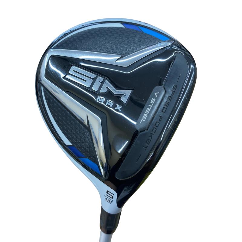 【中古】 テーラーメイド SIM MAX 5W レディース フェアウェイウッド FW TENSEI BLUE TM40(FW) (フレックスL) レディース 女性用 右利き 右用 Cランク ゴルフクラブ