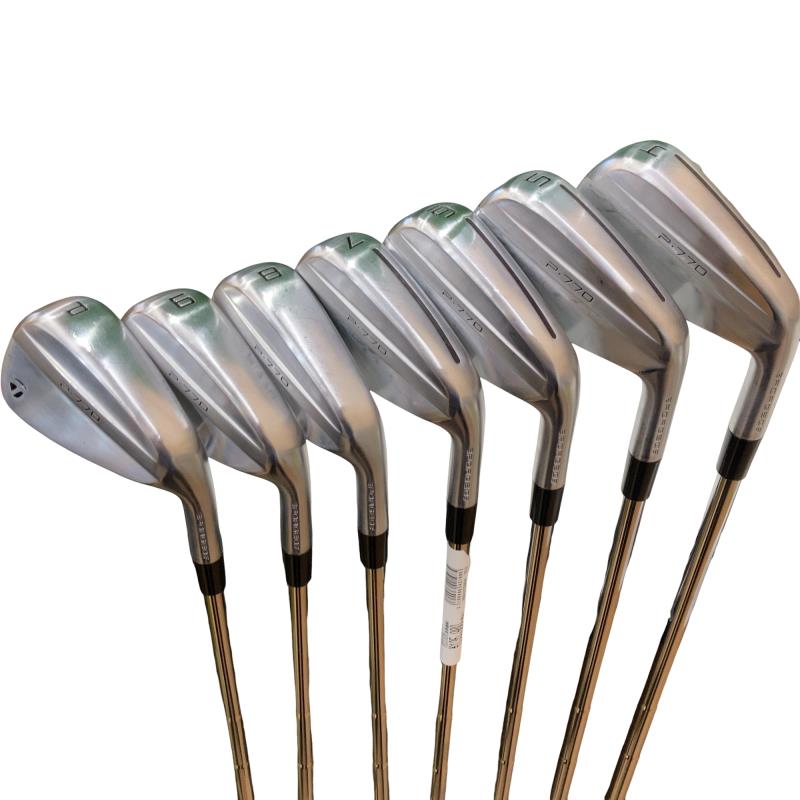 【中古】 テーラーメイド Taylor Made P・770(2024) 8S アイアンセット IR Dynamic Gold MID 115 (フレックスS) メンズ 男性用 右利き 右用 Cランク ゴルフクラブ
