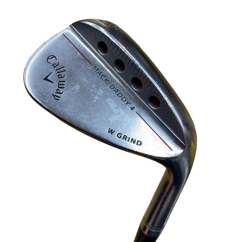 【中古】 キャロウェイ MACK DADDY 4 クロムメッキ 52°/10°S ウェッジ WG Dynamic Gold (フレックスS) メンズ 男性用 右利き 右用 Cランク ゴルフクラブ