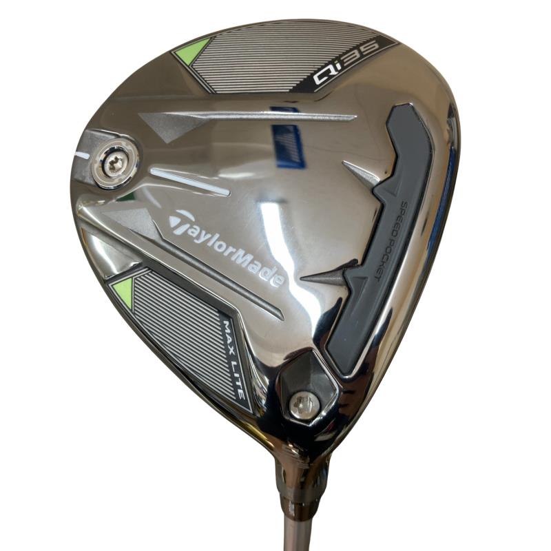 【中古】 テーラーメイド Qi35 MAX LITE 5W レディース フェアウェイウッド FW ELDIO TM40(Qi35 FW) (フレックスL) レディース 女性用 右利き 右用 Cランク ゴルフクラブ