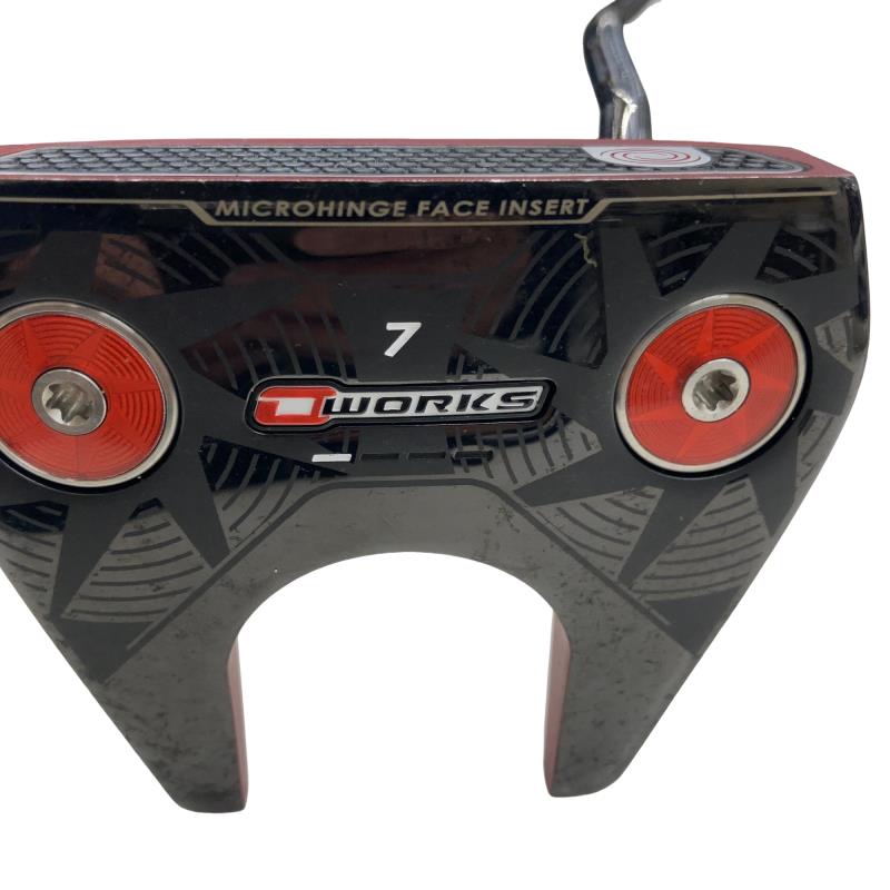 【中古】 オデッセイ O WORKS RED #7 34インチ パター PT スチール (フレックスその他) メンズ 男性用 右利き 右用 Dランク ゴルフクラブ