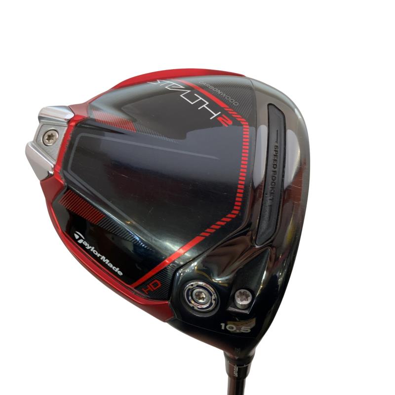【中古】 テーラーメイド STEALTH2 HD 10.5° ドライバー DR TENSEI RED TM50(STEALTH DR) (フレックスS) メンズ 男性用 右利き 右用 Cランク ゴルフクラブ