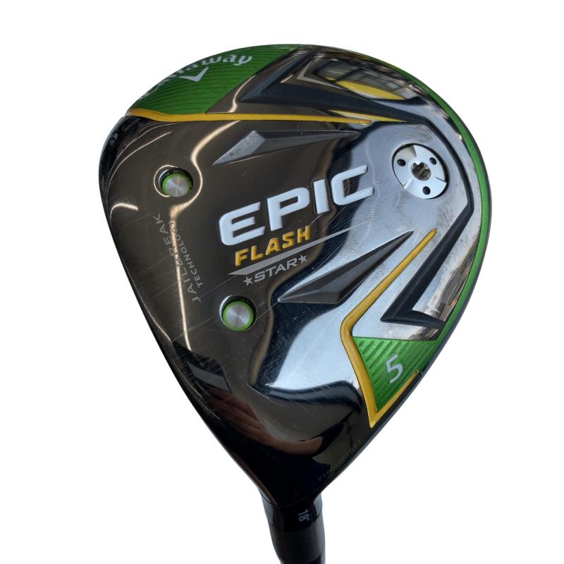 【中古】 キャロウェイ EPIC FLASH STAR 5W レフティ フェアウェイウッド FW Speeder EVOLUTION for CW(フェアウェイ) (フレックスSR) メンズ 男性用 左利き レフティ 左用 Cランク ゴルフクラブ
