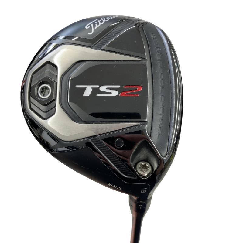 【中古】 タイトリスト TS2 18° フェアウェイウッド FW リシャフト (フレックス余分の物) メンズ 成人男性用 右利き 右用 C位置づける ゴルフ野球クラブ