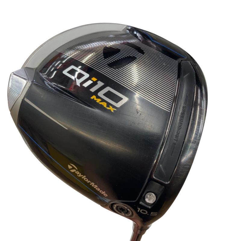 【中古】 テーラーメイド Qi10 MAX 10.5&deg; ドライバー DR Diamana BLUE TM50(Qi10 DR) (フレックスS) メンズ 男性用 右利き 右用 Cランク ゴルフクラブ｜ゴルフパートナー 中古クラブ店
