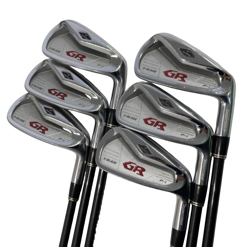 【中古】 ブリヂストン TOURSTAGE X-BLADE GR P-1 6S アイアン書き割り IR TOUR DESIGN B09-03i (フレックスS) メンズ 成人男性用 右利き 右用 C位置づける ゴルフ野球クラブ