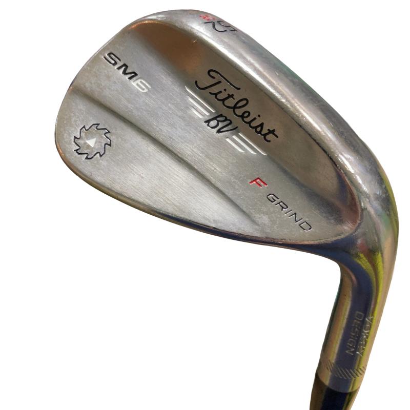 【中古】 タイトリスト VOKEY SPIN MILLED SM6 ツアークロム 52°/08°F ウェッジ WG 純正特注シャフト (フレックスその他) メンズ 男性用 右利き 右用 Cランク ゴルフクラブ
