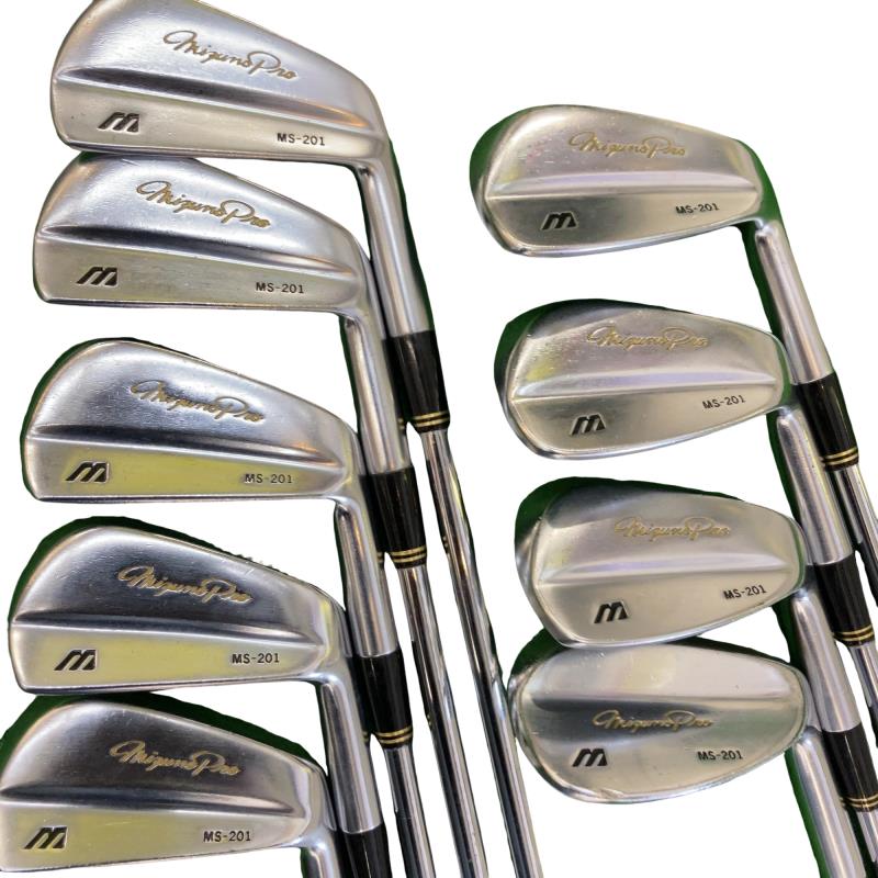 【中古】 ミズノ Mizuno Pro MS-201 9S アイアン書き割り IR Dynamic Gold (フレックスR) メンズ 成人男性用 右利き 右用 D序列付ける ゴルフ野球クラブ