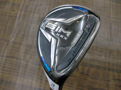 【中古】 テーラーメイド SIM MAX U3 ユーティリティ UT KBS MAX85 JP (フレックスS) メンズ 男性用 右利き 右用 Cランク ゴルフクラブ