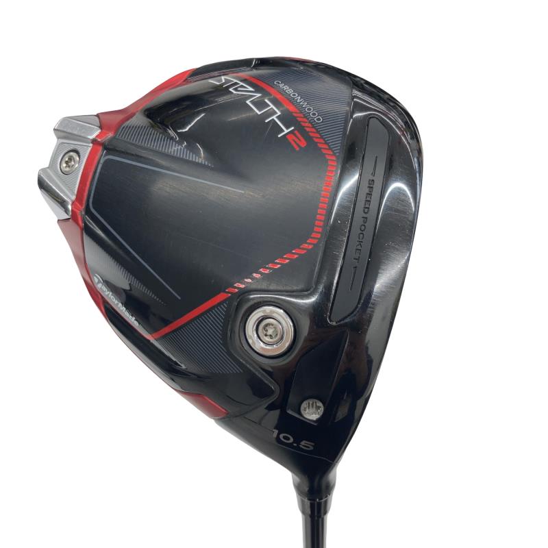 【中古】 テーラーメイド STEALTH2 10.5° ドライバー DR TENSEI RED TM50(STEALTH DR) (フレックスSR) メンズ 男性用 右利き 右用 Cランク ゴルフクラブ