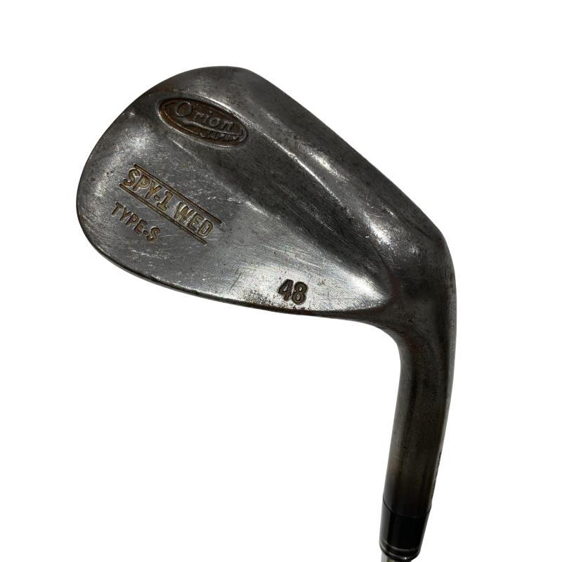 【中古】 ORION(オライオン) SPY-1 WED TYPE-S(ノーメッキ) 48° ウェッジ WG リシャフト (フレックスその他) メンズ 男性用 右利き 右用 Cランク ゴルフクラブ
