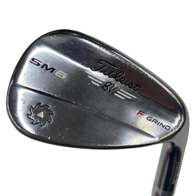 【中古】 タイトリスト VOKEY SPIN MILLED SM6 ツアークロム 52°/12°F ウェッジ WG Dynamic Gold (フレックスS) メンズ 男性用 右利き 右用 Dランク ゴルフクラブ