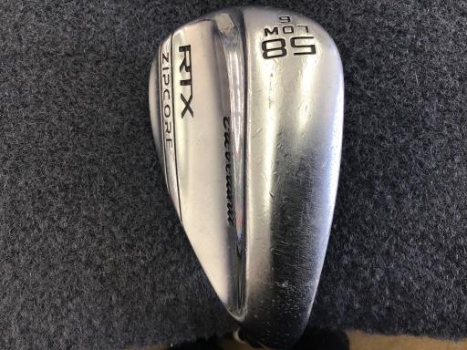 【中古】 クリーブランド Cleveland RTX ZIPCORE 周遊旅行繻子 58°/06° LOW ウェッジ WG NS PRO 950GH (フレックスS) メンズ 成人男性用 右利き 右用 D位置づける ゴルフ野球クラブ