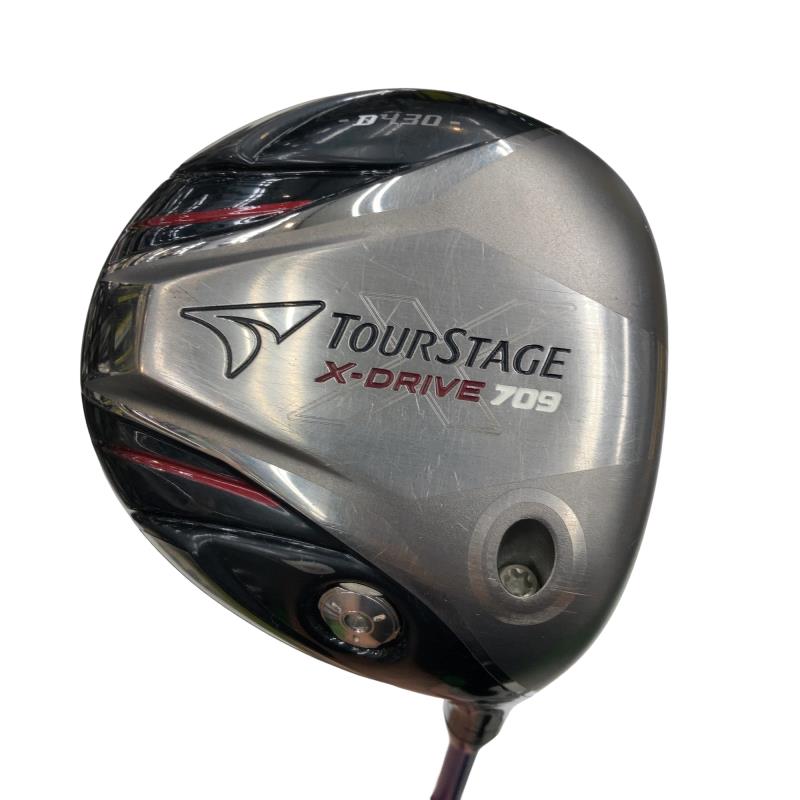 【中古】 ブリヂストン TOURSTAGE X-DRIVE 709 D430 9.5° ドライバー DR Diamana B60 (フレックスS) メンズ 男性用 右利き 右用 Cランク ゴルフクラブ