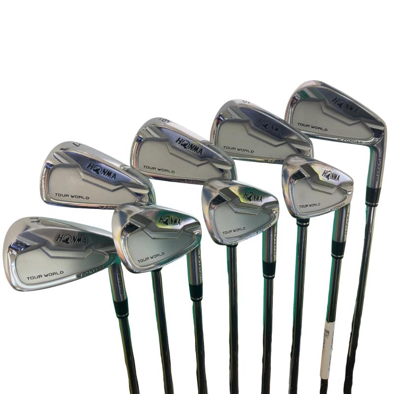 【中古】 本間ゴルフ TOUR WORLD TW737Vs 9S アイアンセット IR NS PRO MODUS3 TOUR105 (フレックスS) メンズ 男性用 右利き 右用 Cランク ゴルフクラブ