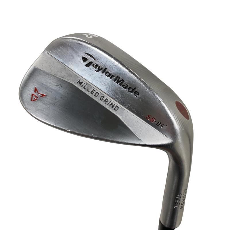 【中古】 仕立て屋御手伝いさん Taylor Made MILLED GRIND 52°/09° USA ウェッジ WG Dynamic Gold (フレックス余分の物) メンズ 成人男性用 右利き 右用 C位置づける ゴルフ野球クラブ