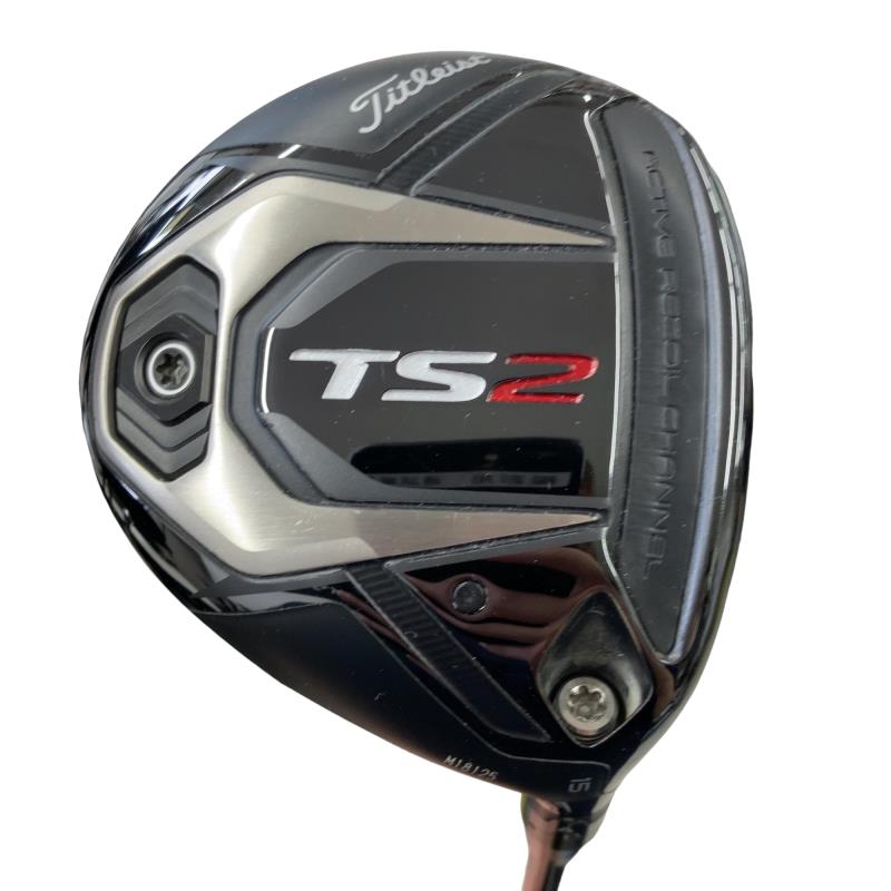 【中古】 タイトリスト TS2 15° フェアウェイウッド FW リシャフト (フレックス余分の物) メンズ 成人男性用 右利き 右用 C位置づける ゴルフ野球クラブ