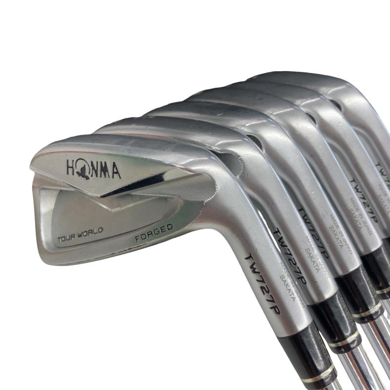 【中古】 本間ゴルフ TOUR WORLD TW727P FORGED  6S アイアン書き割り IR NS PRO 950GH (フレックスS) メンズ 成人男性用 右利き 右用 C位置づける ゴルフ野球クラブ