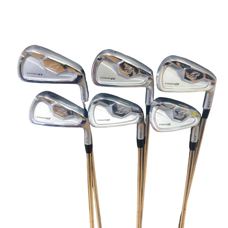 【中古】 ブリヂストン TOUR B X-CB 6S アイアン仕掛ける IR 完全無欠特注立て坑 (フレックスS) メンズ 成人男性用 右利き 右用 C序列付ける ゴルフ野球クラブ