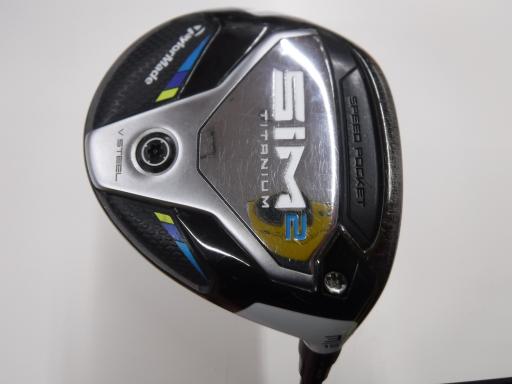 【中古】 テーラーメイド SIM2 3W フェアウェイウッド FW TENSEI SILVER TM50(SIM2 FW) (フレックスS) メンズ 男性用 右利き 右用 Cランク ゴルフクラブ