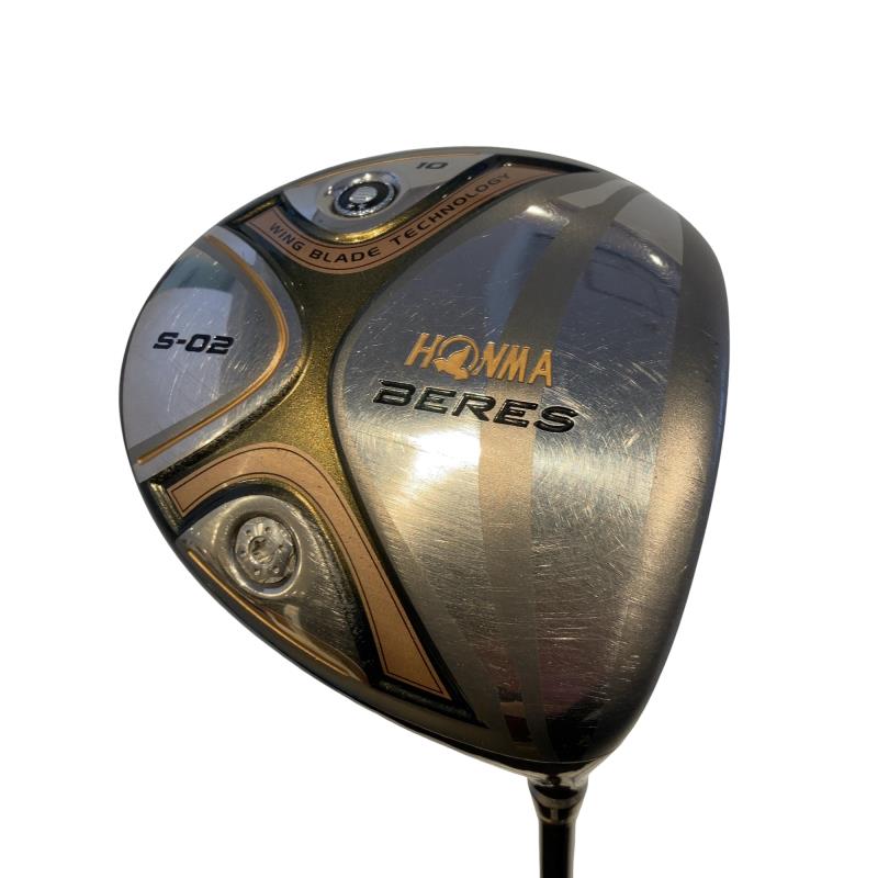 【中古】 本間ゴルフ BERES S-02 10° １番ウッド DR 2S ARMRQ6 49(１番ウッド) (フレックスS) メンズ 成人男性用 右利き 右用 C序列付ける ゴルフ野球クラブ