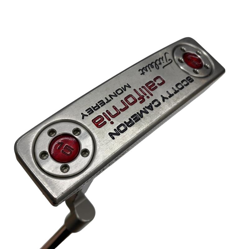 【中古】 タイトリスト SCOTTY CAMERON California MONTEREY(2012) 34in パター PT スチール写真 (フレックス余分の物) メンズ 成人男性用 右利き 右用 C価値づける ゴルフ野球クラブ