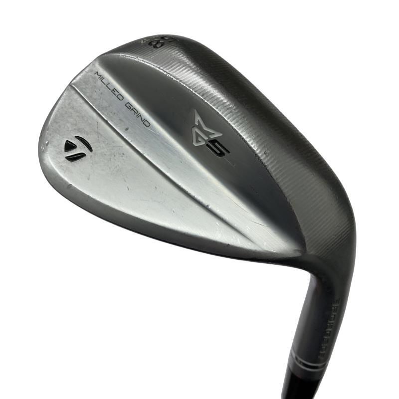 【中古】 テーラーメイド Taylor Made MILLED GRIND 5 58°/12°HB ウェッジ WG 純正特注シャフト (フレックスS) メンズ 男性用 右利き 右用 Cランク ゴルフクラブ