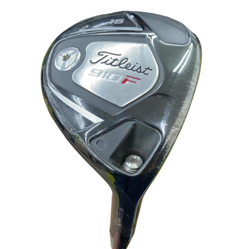 【中古】 タイトリスト 910 F 15° フェアウェイウッド FW Tour AD DJ-6 (フレックスS) メンズ 男性用 右利き 右用 Cランク ゴルフクラブ