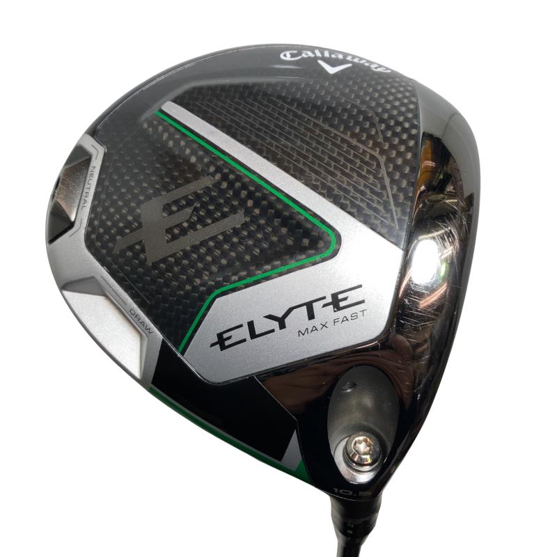【中古】 キャロウェイ ELYTE MAX FAST 10.5&deg; ドライバー DR LIN-Q GREEN 40 for CW(ELYTE DR) (フレックスR) メンズ 男性用 右利き 右用 Bランク ゴルフクラブ｜ゴルフパートナー 中古クラブ店