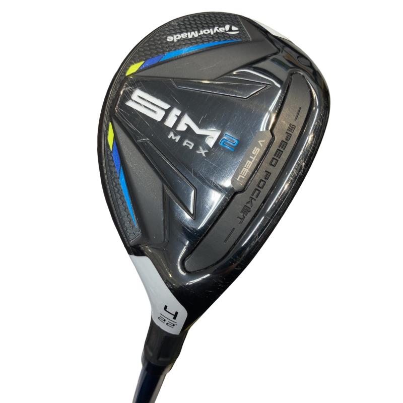【中古】 テーラーメイド SIM2 MAX U4 ユーティリティ UT TENSEI BLUE TM60(SIM2 UT) (フレックスR) メンズ 男性用 右利き 右用 Cランク ゴルフクラブ