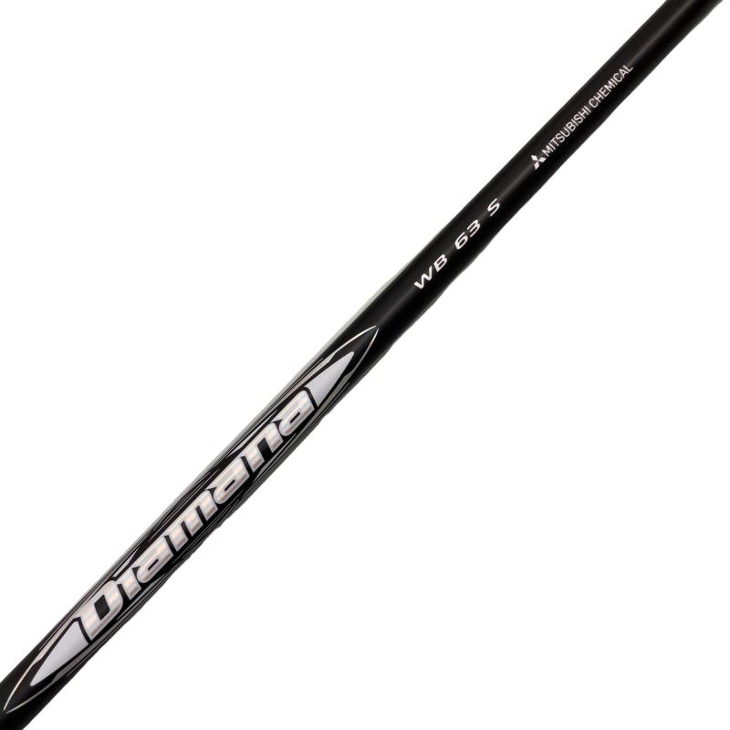 【中古】 テーラーメイドスリーブ付き(Qi4D系) 三菱ケミカル(レイヨン)ドライバー用 シャフト Diamana WB 63 (フレックスS)Bランク ゴルフクラブ｜ゴルフパートナー 中古クラブ店
