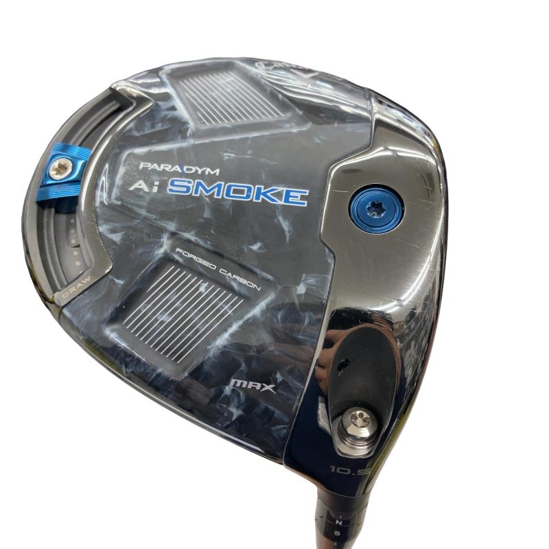 【中古】 キャロウェイ PARADYM Ai SMOKE MAX 10.5° ドライバー DR TENSEI 50 for CW(Ai SMOKE DR) (フレックスS) メンズ 男性用 右利き 右用 Cランク ゴルフクラブ