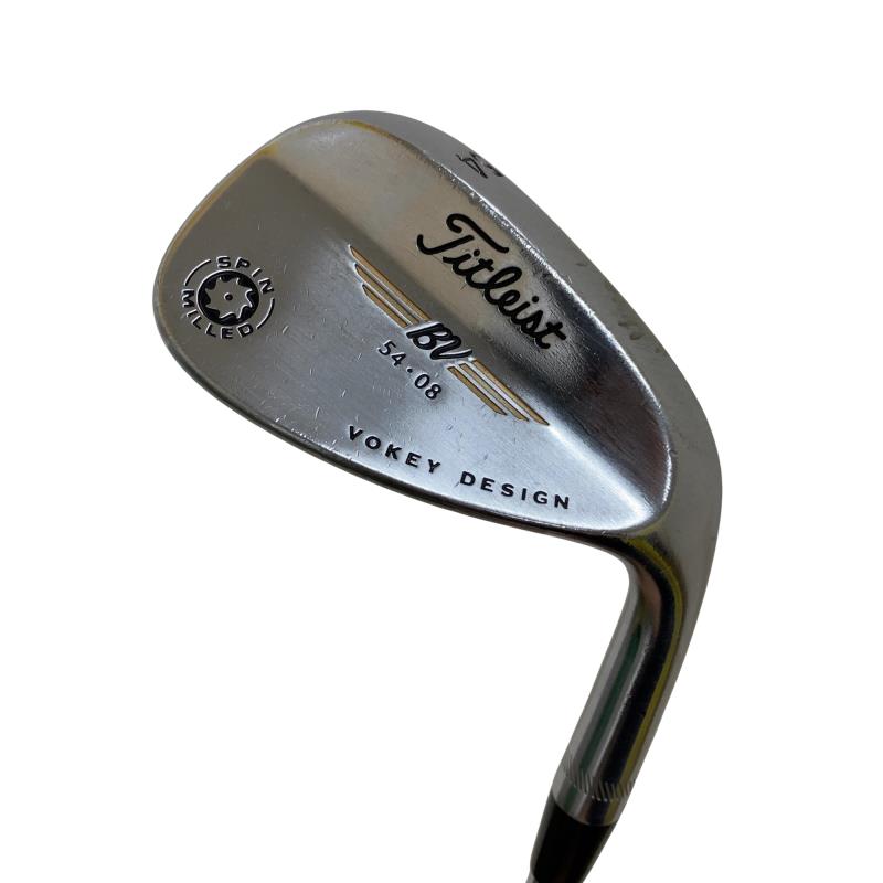 【中古】 タイトリスト VOKEY SPIN MILLED(2009) 54°/08° ウェッジ WG Dynamic Gold (フレックスS) メンズ 男性用 右利き 右用 Cランク ゴルフクラブ