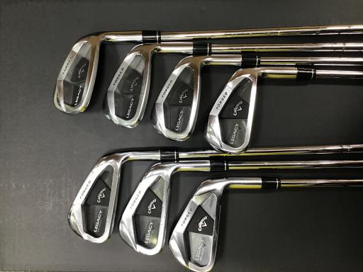 【中古】 キャロウェイ LEGACY BLACK 8S アイアンセット IR Memphis 10 DB (フレックスUNI) メンズ 男性用 右利き 右用 Cランク ゴルフクラブ