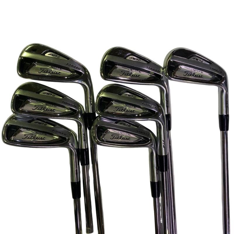 【中古】 タイトリスト Titleist AP2 714 8S アイアン仕掛ける IR Dynamic Gold (フレックスS) メンズ 成人男性用 右利き 右用 C序列付ける ゴルフ野球クラブ