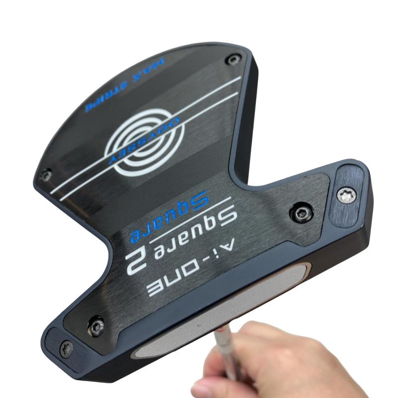【中古】 オデッセイ Ai-ONE SQUARE 2 SQUARE MAX STRIPE 33インチ パター PT STROKE LAB 90 スチール (フレックスその他) メンズ 男性用 右利き 右用 Bランク ゴルフクラブ|ゴルフパートナー 中古クラブ店