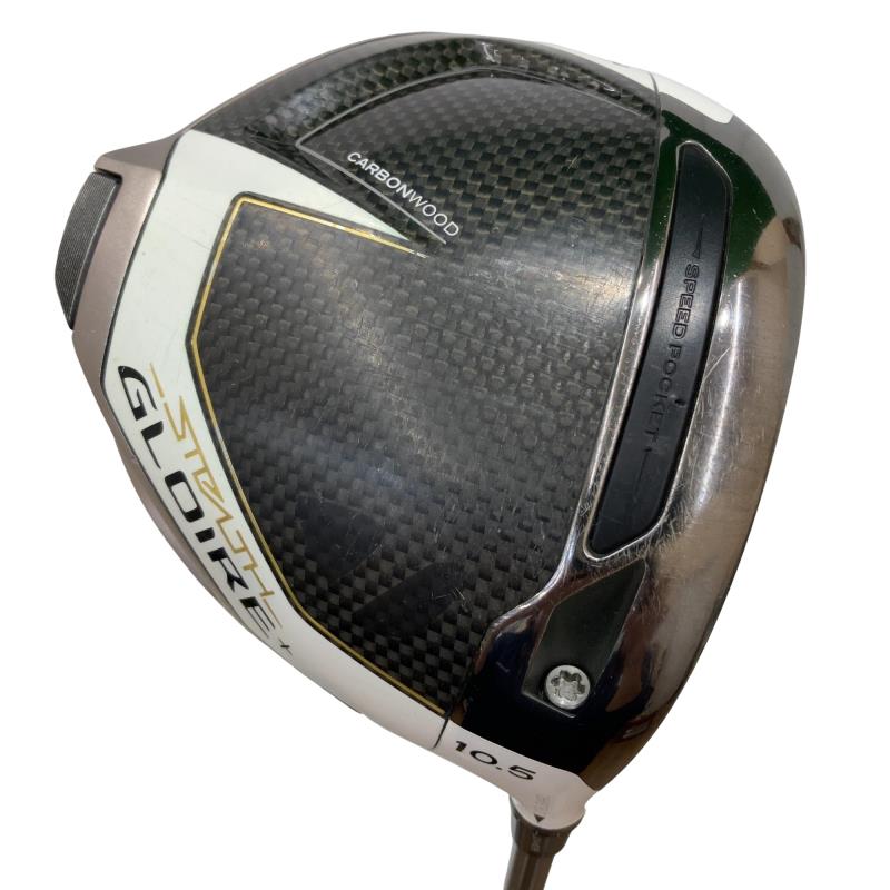 【中古】 テーラーメイド STEALTH GLOIRE+ 10.5° ドライバー DR SPEEDER NX for TM(DR) (フレックスR) メンズ 男性用 右利き 右用 Cランク ゴルフクラブ
