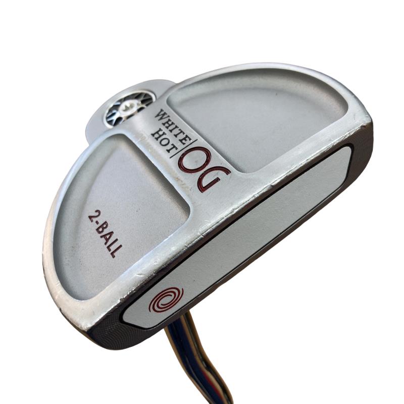 【中古】 オデッセイ WHITE HOT OG 2-BALL 34インチ パター PT スチール (フレックスその他) メンズ 男性用 右利き 右用 Cランク ゴルフクラブ
