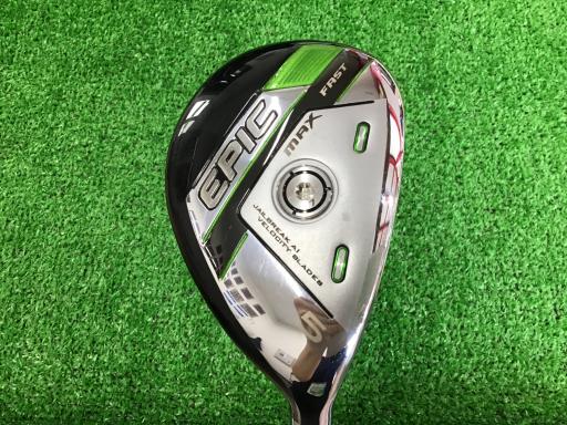 【中古】 キャロウェイ EPIC MAX FAST U5 ユーティリティ UT Speeder EVOLUTION for CW 40(2021 EPIC UT) (フレックスR) メンズ 男性用 右利き 右用 Cランク ゴルフクラブ