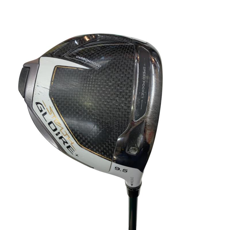 【中古】 テーラーメイド STEALTH GLOIRE+ 9.5° ドライバー DR SPEEDER NX GREEN 50 (フレックスS) メンズ 男性用 右利き 右用 Cランク ゴルフクラブ