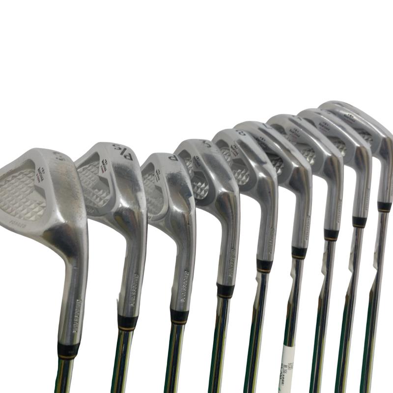 【中古】 ブリヂストン TOURSTAGE V7000 10S アイアン仕掛ける IR RIFLE (フレックスSX) メンズ 成人男性用 右利き 右用 C序列付ける ゴルフ野球クラブ