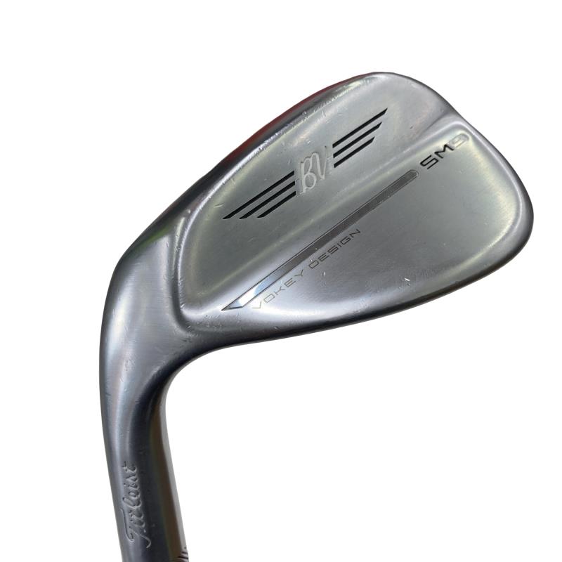 【中古】 タイトリスト VOKEY SPIN MILLED SM9 ツアークロム 54°/14°F レフティ ウェッジ WG BV 105 (フレックスその他) メンズ 男性用 左利き レフティ 左用 Cランク ゴルフクラブ