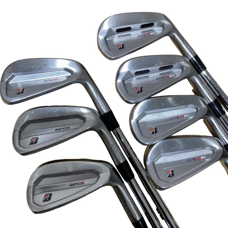 【中古】 ブリヂストン BRIDGESTONE 221CB 7S アイアン仕掛ける IR 完全無欠特注立て坑 (フレックスX) メンズ 成人男性用 右利き 右用 C価値づける ゴルフ野球クラブ