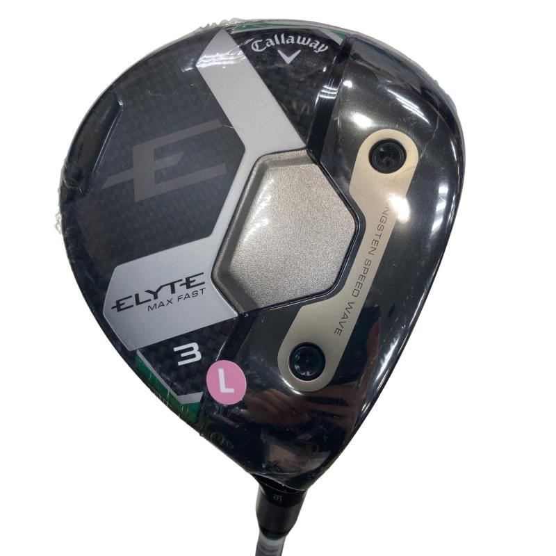 【中古】 キャロウェイ ELYTE MAX FAST 3W レディース フェアウェイウッド FW LIN-Q GREEN 40 for CW(ELYTE FW) (フレックスL) レディース お上さん用 右利き 右用 A価値づける ゴルフ野球クラブ