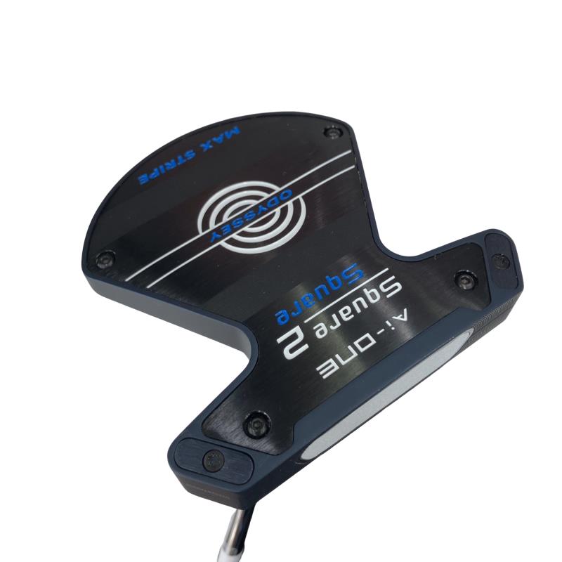 【中古】 オデッセイ Ai-ONE SQUARE 2 SQUARE MAX STRIPE 33インチ パター PT STROKE LAB 90 スチール (フレックスその他) メンズ 男性用 右利き 右用 Bランク ゴルフクラブ