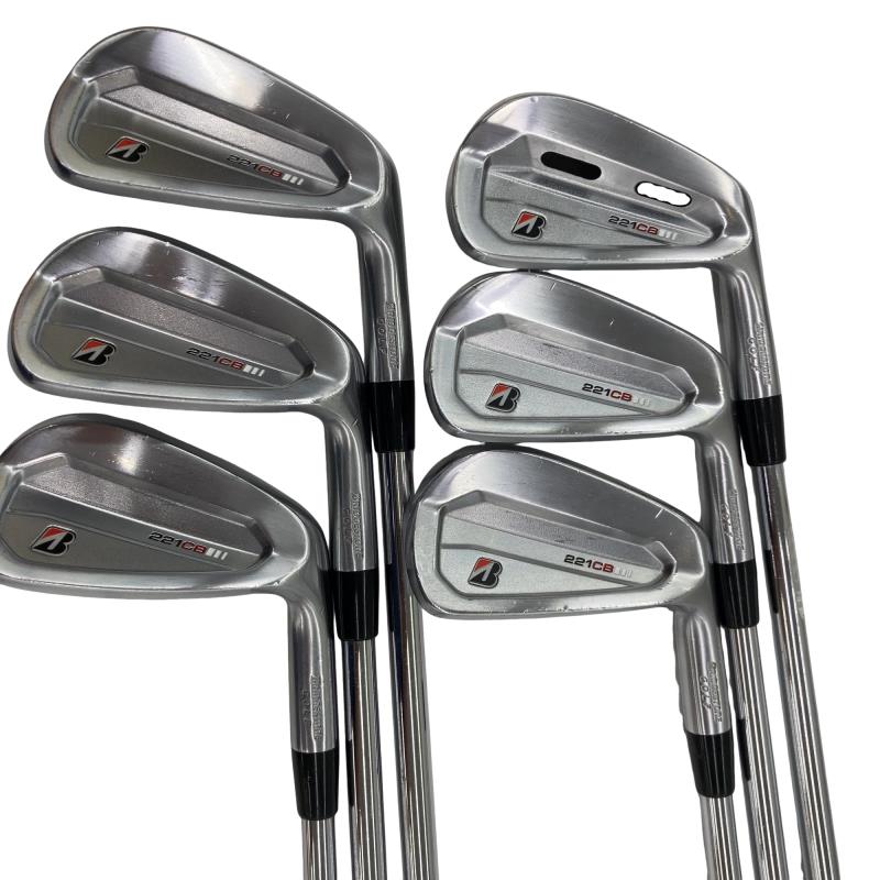 【中古】 ブリヂストン BRIDGESTONE 221CB 6S アイアン仕掛ける IR 完全無欠特注立て坑 (フレックスS) メンズ 成人男性用 右利き 右用 C価値づける ゴルフ野球クラブ