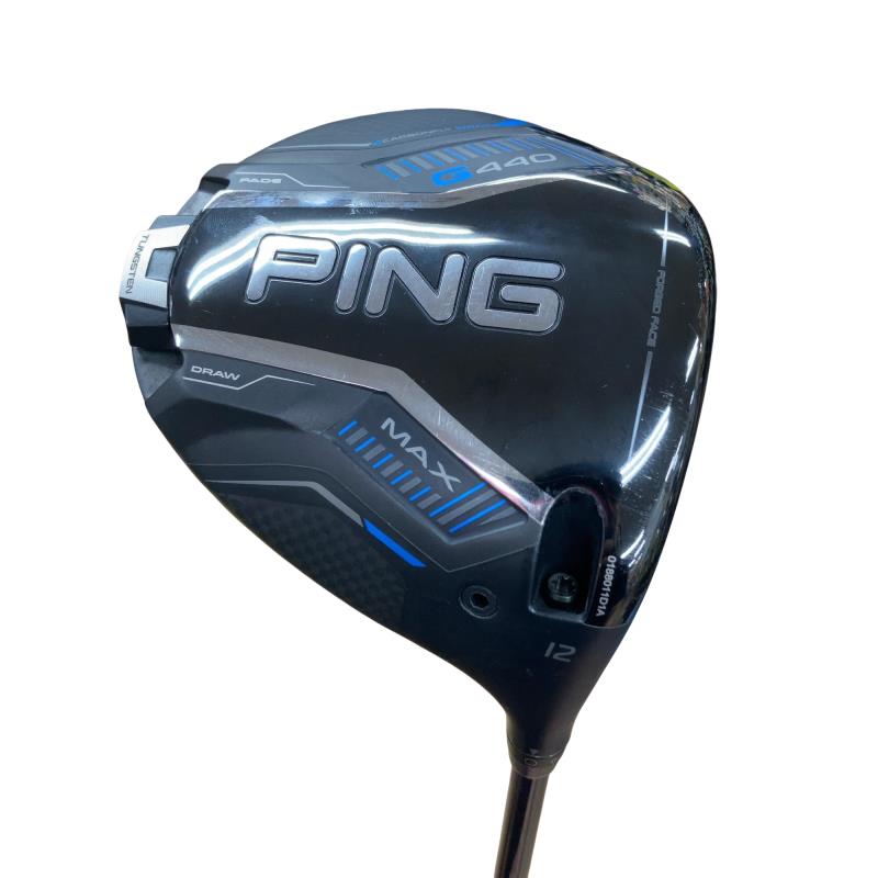 【中古】 ピン G440 MAX 12° １番ウッド DR リシャフト (フレックス余分の物) メンズ 成人男性用 右利き 右用 C位置づける ゴルフ野球クラブ